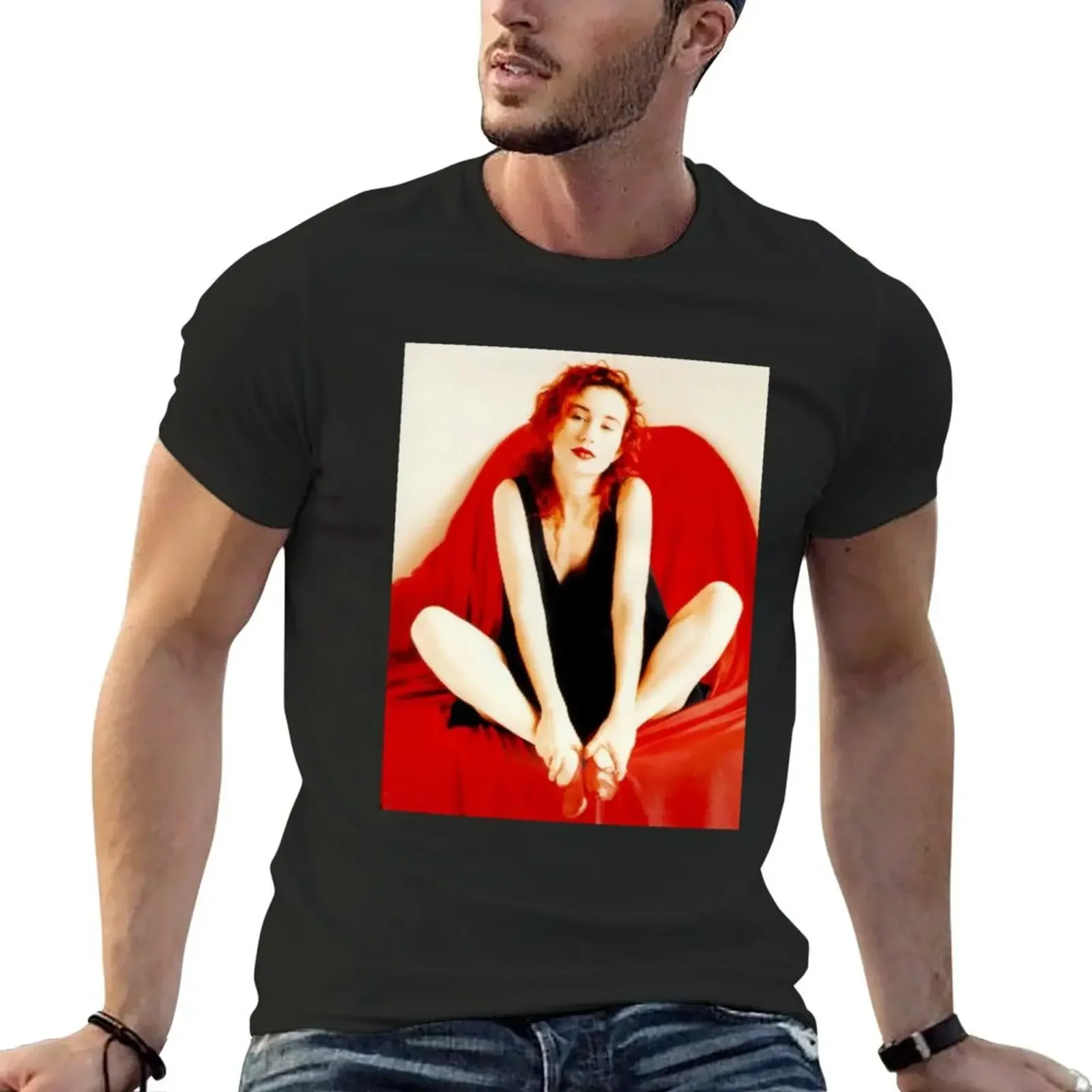 Футболка Tori Amos для мальчиков и с животным принтом простые мужские футболки