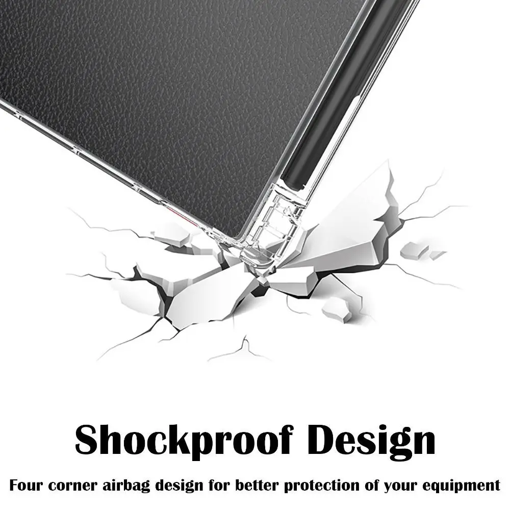 10 3-10 65-дюймовый чехол для чтения с подушкой безопасности прозрачная задняя