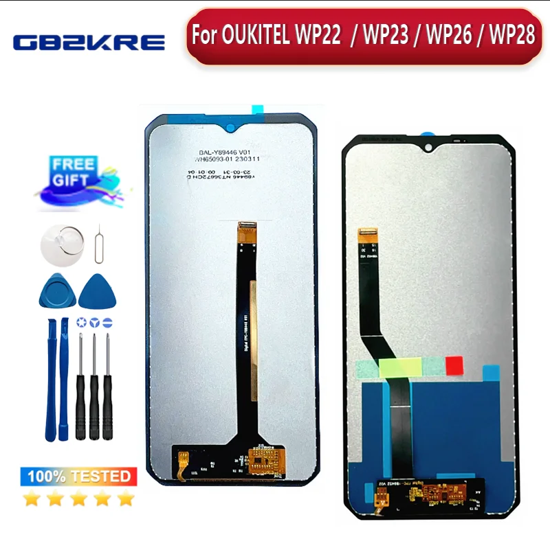 Фото Новый Оригинальный сенсорный ЖК-дисплей для телефона OUKITEL WP22 oukitel wp26 WP28 OUKITEL WP23 OIUKITEL WP23 Pro WP36 W P 23 w p 28 №1
