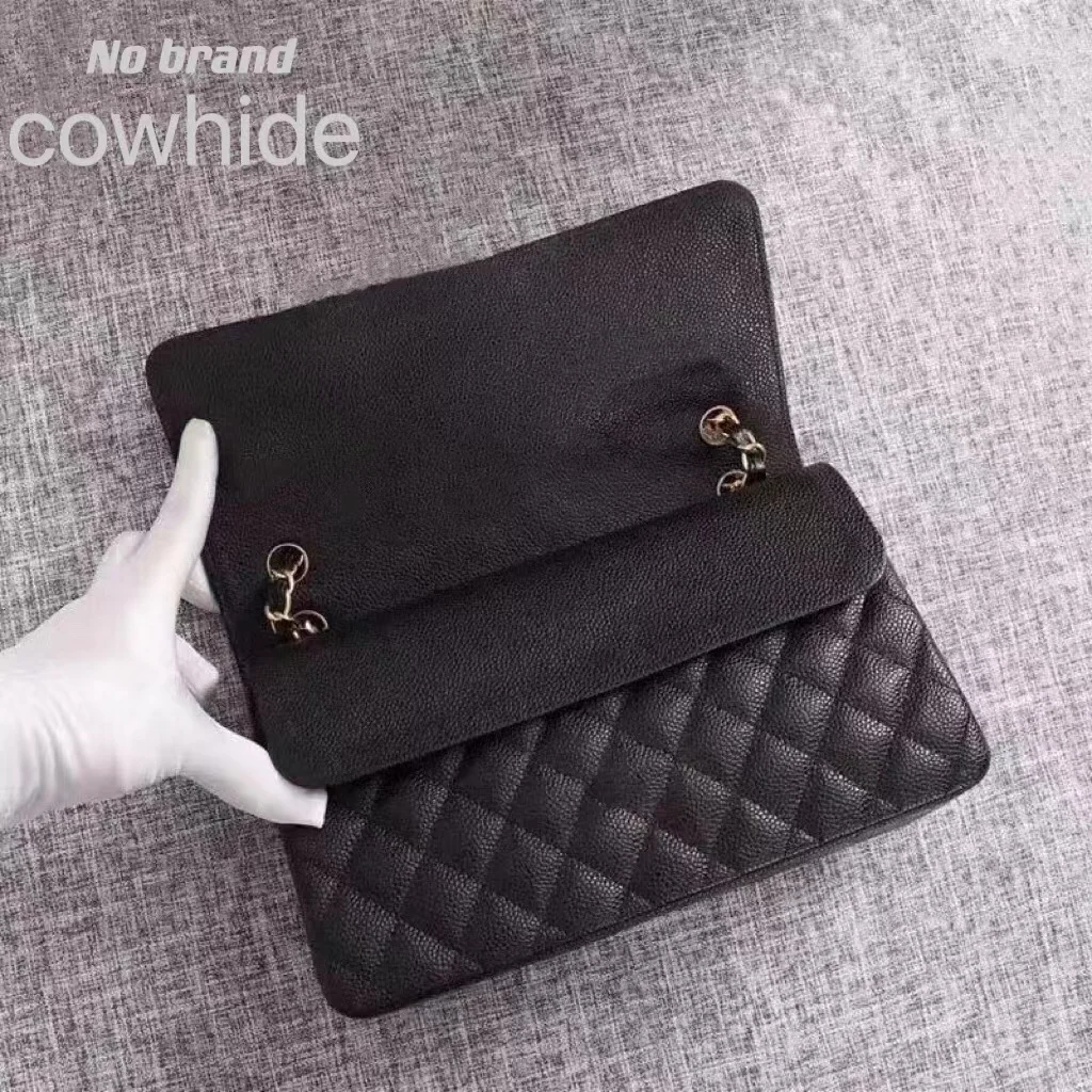 

Высококачественная модная роскошная классическая кожаная сумка с откидной крышкой из воловьей кожи с износостойким рисунком икры сумка на...