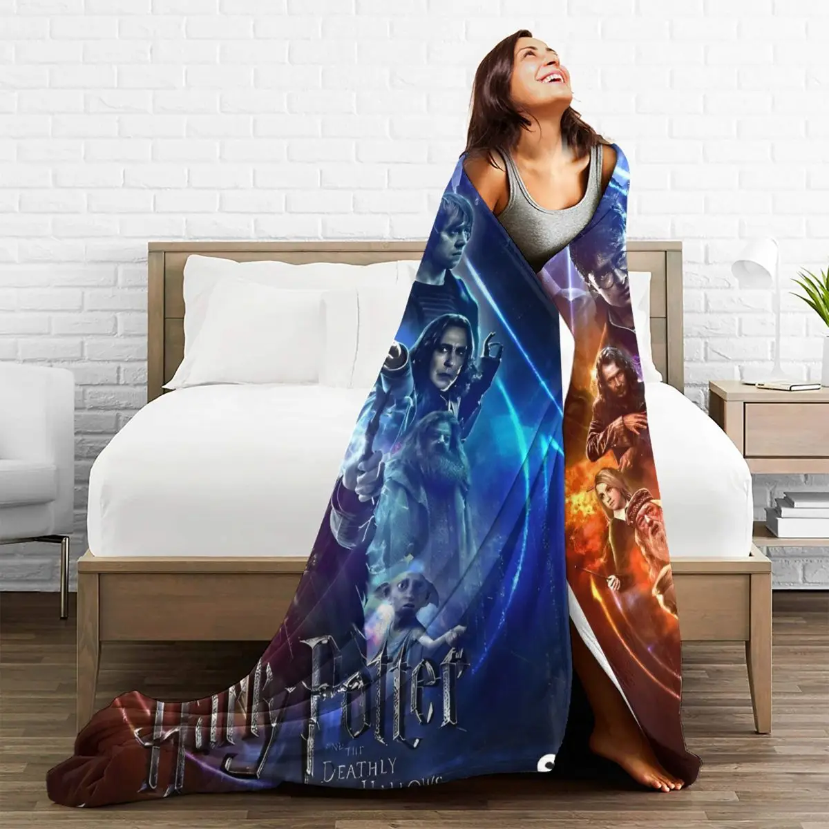 Супер теплое одеяло для кемпинга Харрис Поттерс пледы фланелевое покрывало