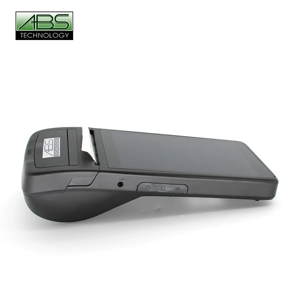 Фото Смарт-терминал Android RFID POS для ATV и UTV с 5-дюймовым экраном, портативный, с NFC, Bluetooth, USB, Wi-Fi, 2 ГБ ОЗУ, 16 ГБ SSD, термопринтер 58 мм №4