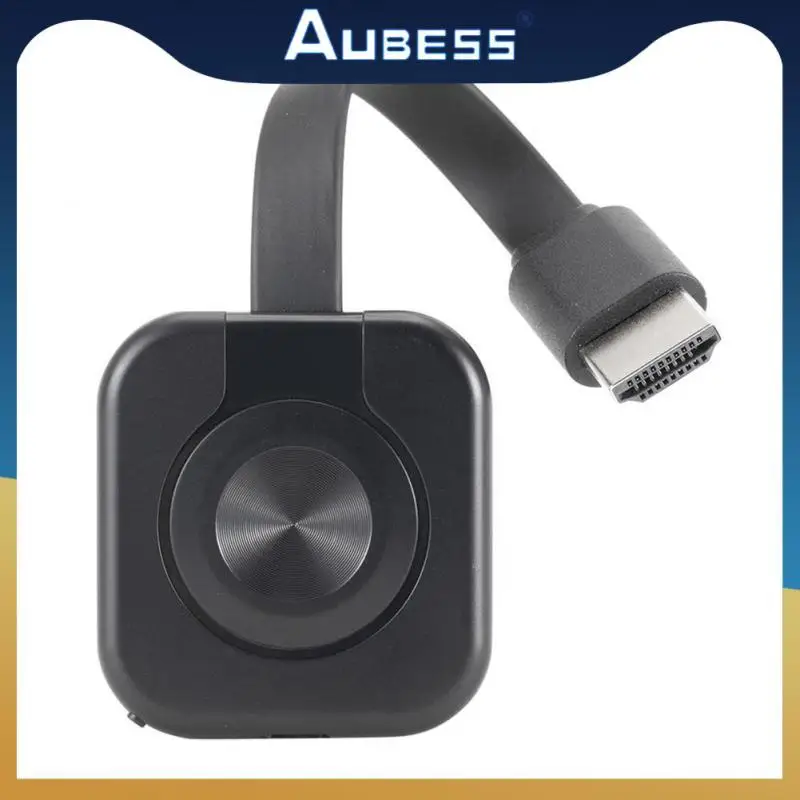 

Portable Tv Dongle 1080p -compatible Multi Compatible Media Streamer Adapter Plug And Play Support Hdtv Audio Cable