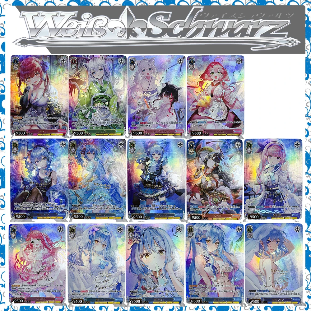 Аниме Weiss Schwarz DIY ACG Lynn Minmay Fusaki Shiori Премиум Flash Коллекционная карточка для мальчиков