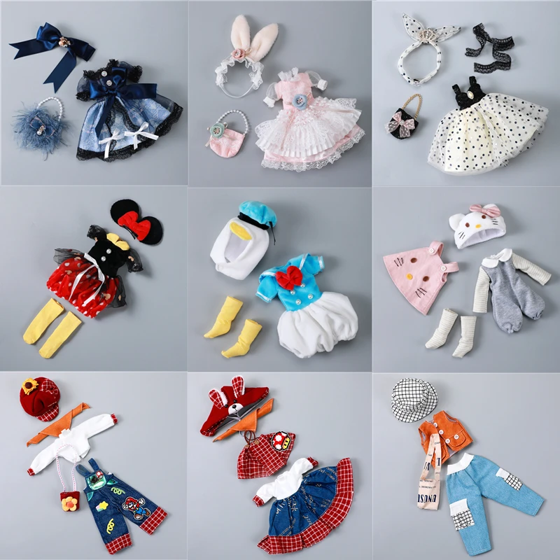 

Obitsu Doll Clothes Noble Girl Golden Velvet Dress Clothing With Hat For Blyth Doll 30cm 1/6 Bjd Dolls Azone ICY Licca Doll Gift