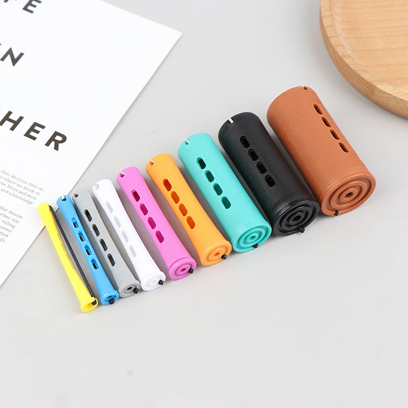 

6/10Pcs Hair Perm Rods Hair Curling Rollers Perming Rods Curlers Cold Wave Rods For Women Long Short Hair