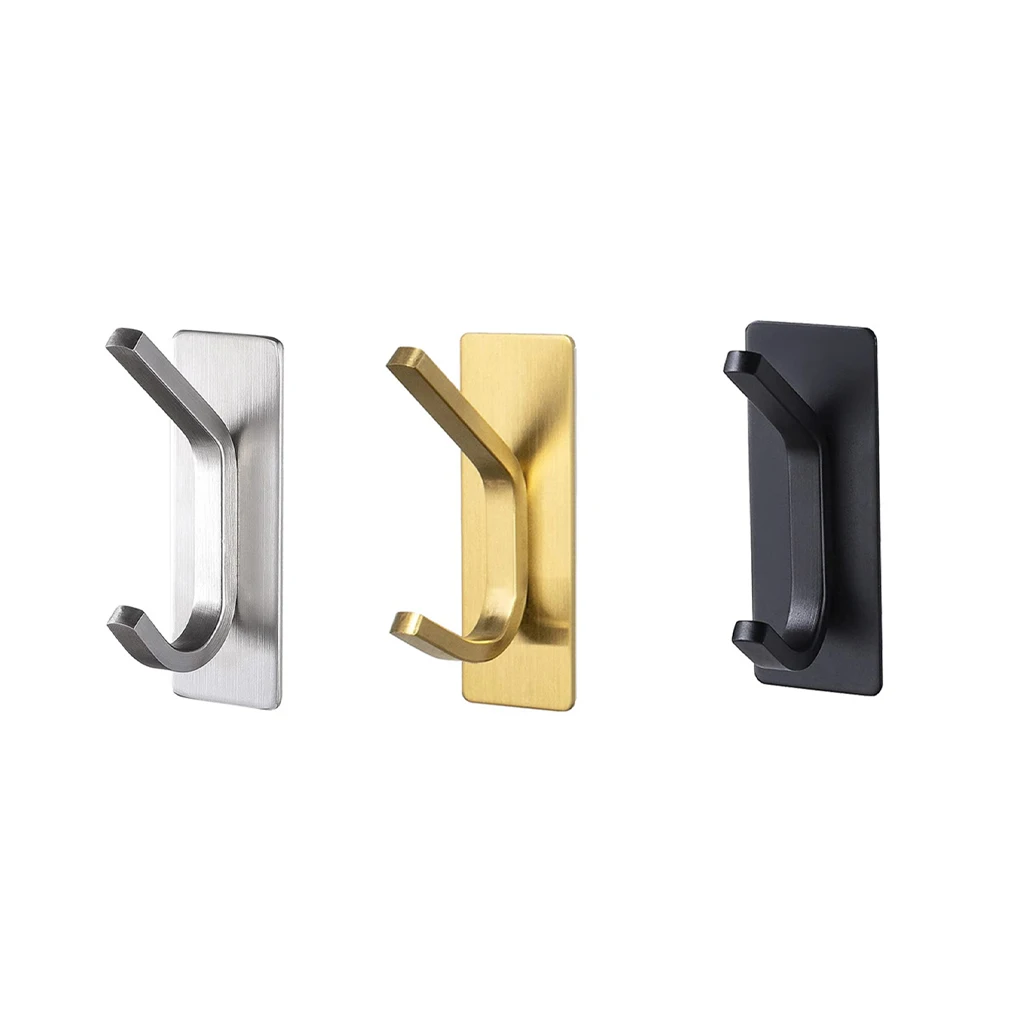 

5x Вешалка из нержавеющей стали-Предотвращение ржавчины многоцелевой крючок для полотенец против коррозии и ржавчины