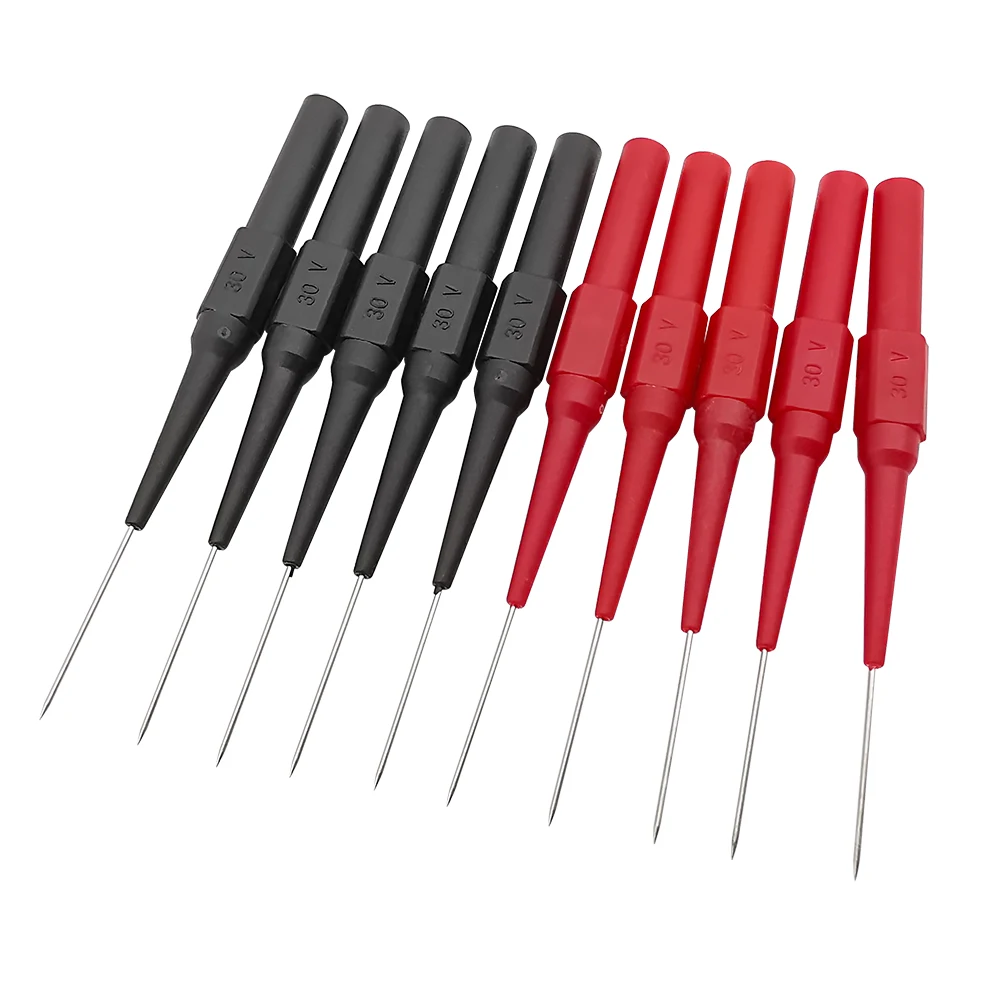 

10 шт. контрольно-измерительные приборы измерительные щупы цифровой мультиметр оборудование 30 В 1A инструмент часть ремонт тест прокол свине...