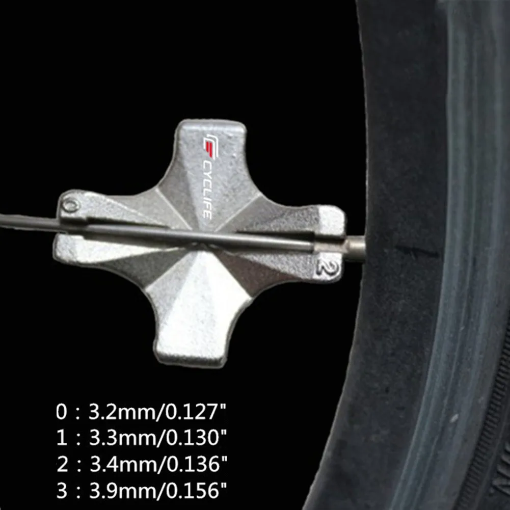 

Practical Protable Reliable Hot Sale Newest Spoke Wrench Bicycle Braided For High-Tensile Ring-Adjusting Spoke