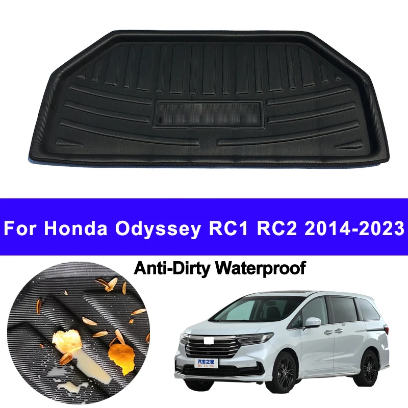 

Коврик для багажника автомобиля, коврик для багажника для Honda Odyssey RC1 RC2 2014-2023, коврик для подушки, защита от грязи и воды