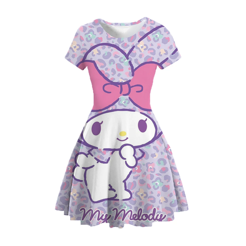 Повседневное удобное мультяшное милое платье из серии &quotСказка&quot с принтом