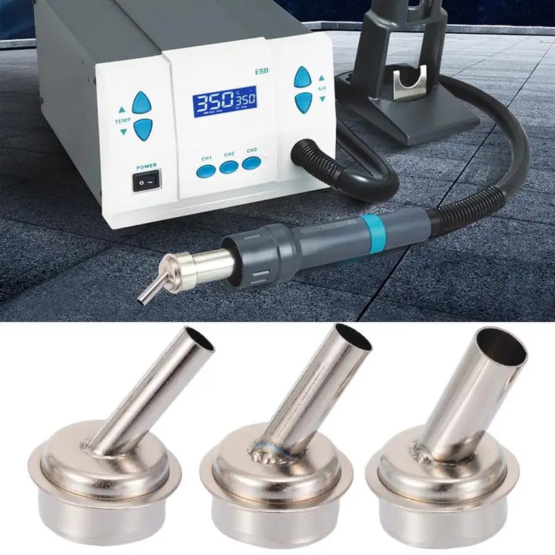 

Изогнутые тепловые сопла, теплостойкие насадки для горячего воздуха, насадки для теплового сопла, насадка для паяльной станции горячим воз...