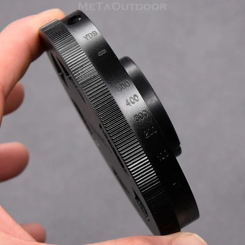 Винтовочный прицел с боковой фокусировкой вращающийся крутящий момент