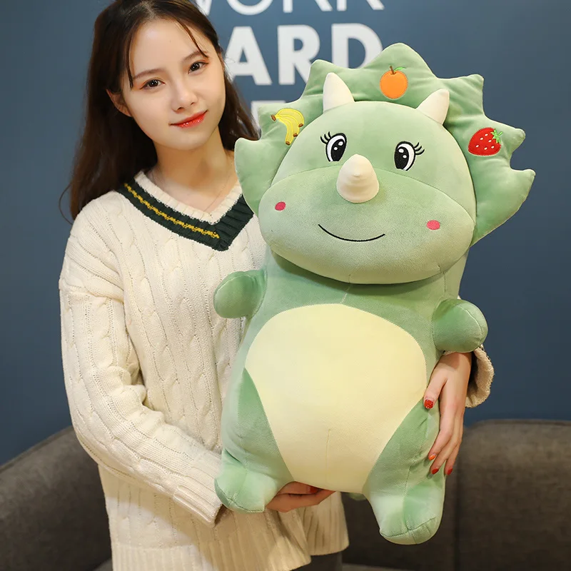 30-55 см креативный Трицератопс стегозавр плюшевая игрушка мягкая мультяшная