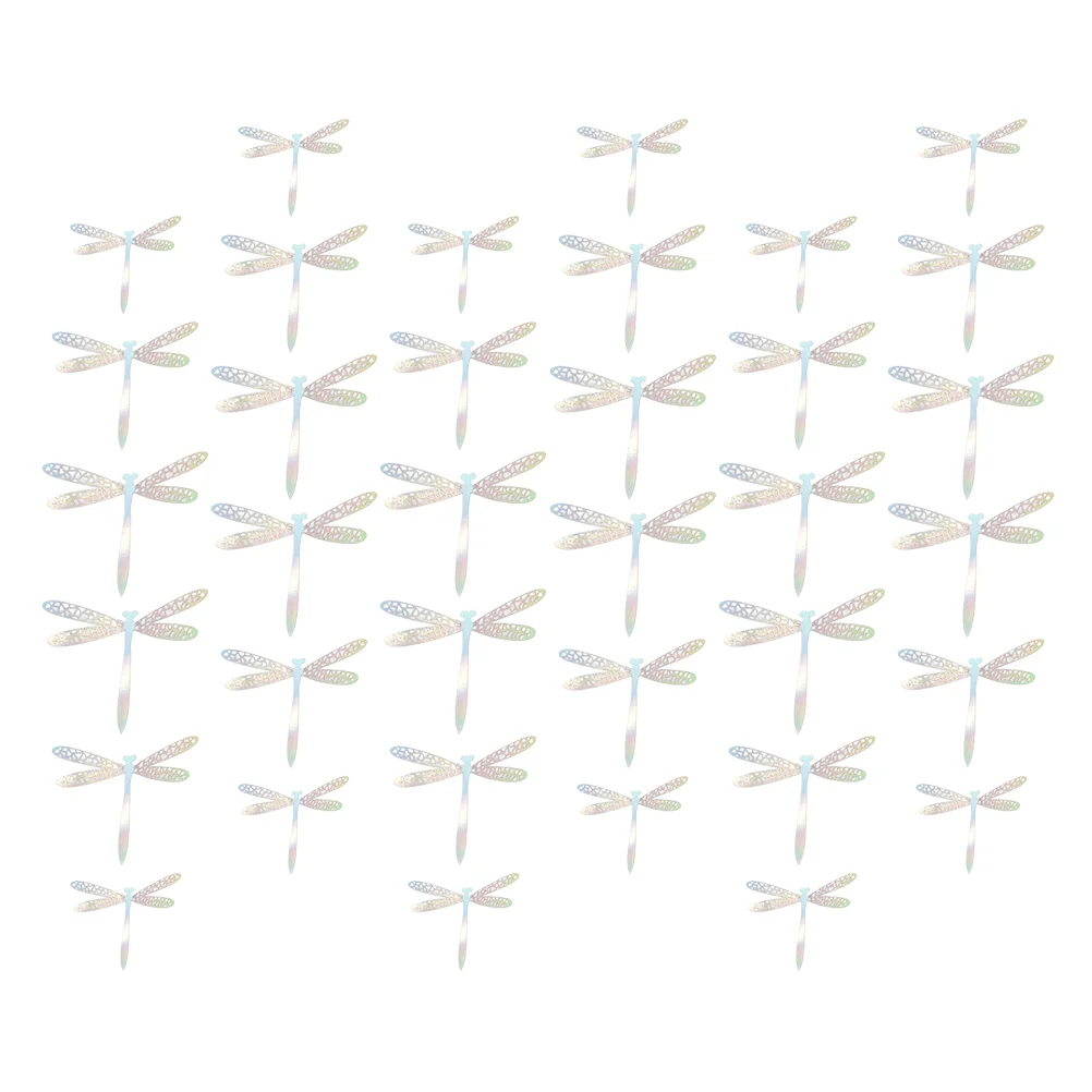 Наклейки на стену с вырезом в виде стрекозы 3D имитация наклейки декор обои для