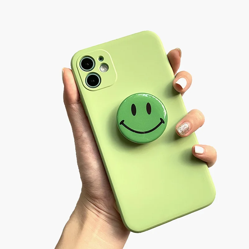 air sac finger holder grip for phone griptok cheap mobile cellphone ring stand accessories cute smiley desk telephone support free global shipping