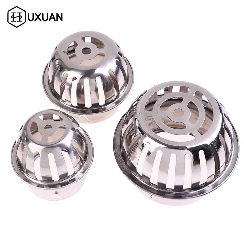 

Для крыши балкона напольный сток из нержавеющей стали, Круглый фильтр с большим объемом, защита от блокировки экрана, наружный сток в полу