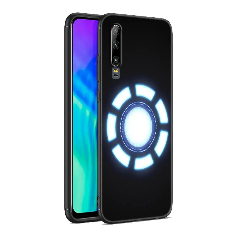 Чехол с логотипом Железного человека для телефона Huawei P20 P30 P40 P50 P Smart Z S Pro P8 P9 P10 Lite 5G