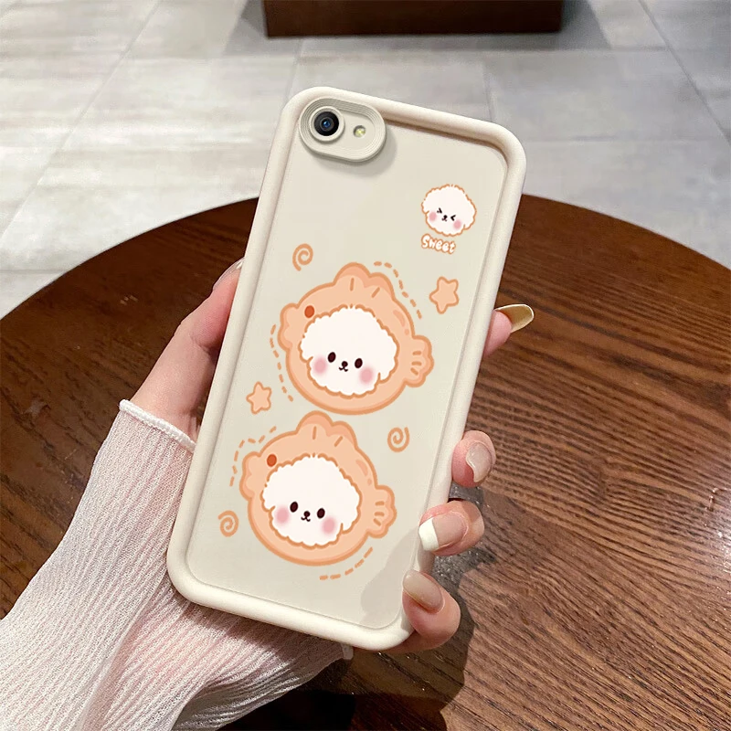 Милый мягкий чехол с рисунком щенка блинчиков для VIVO Y75s Y72t Y10 Y77e t1 Y55s Y52s Y53s Y50t Y33s Y32t