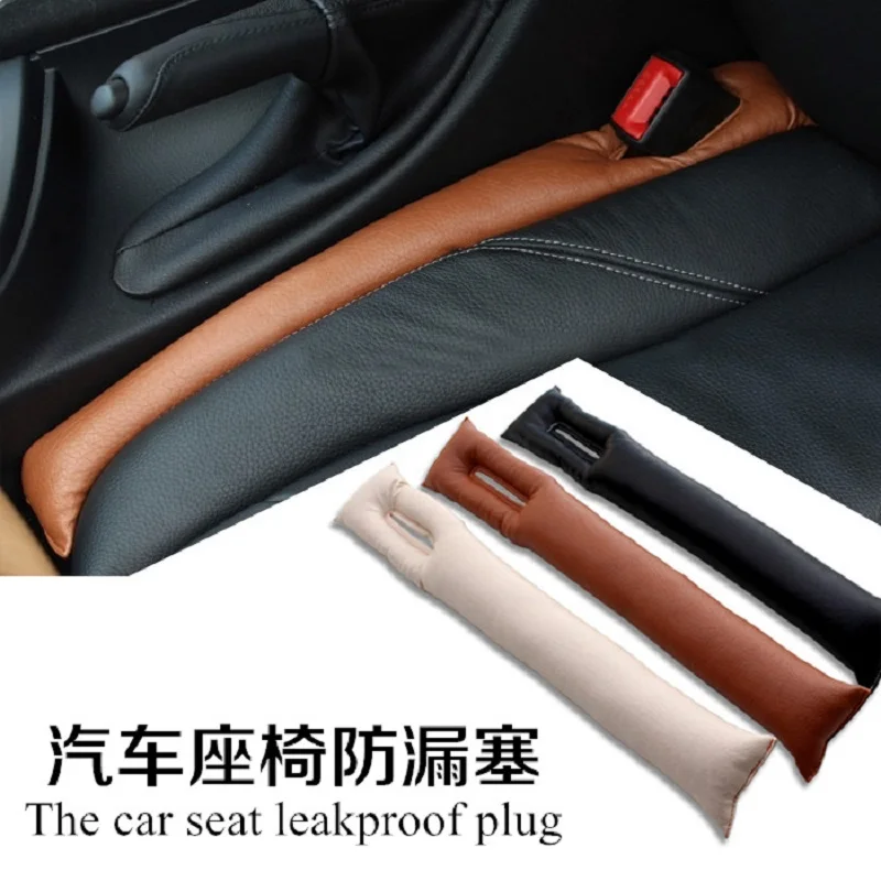 

2 Pcs Seals Between Seat And Tunnel For Eco-leather Car, Car Seat Covers, Rollers Seals