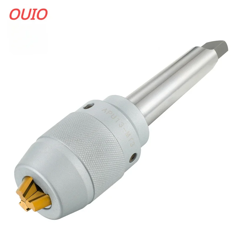 OUIO MT2 MT3 MT4 APU13 APU16 Tool Holder Apu Drill Chuck Series Precision CNC Integrated Self-tightening Lathe MTA