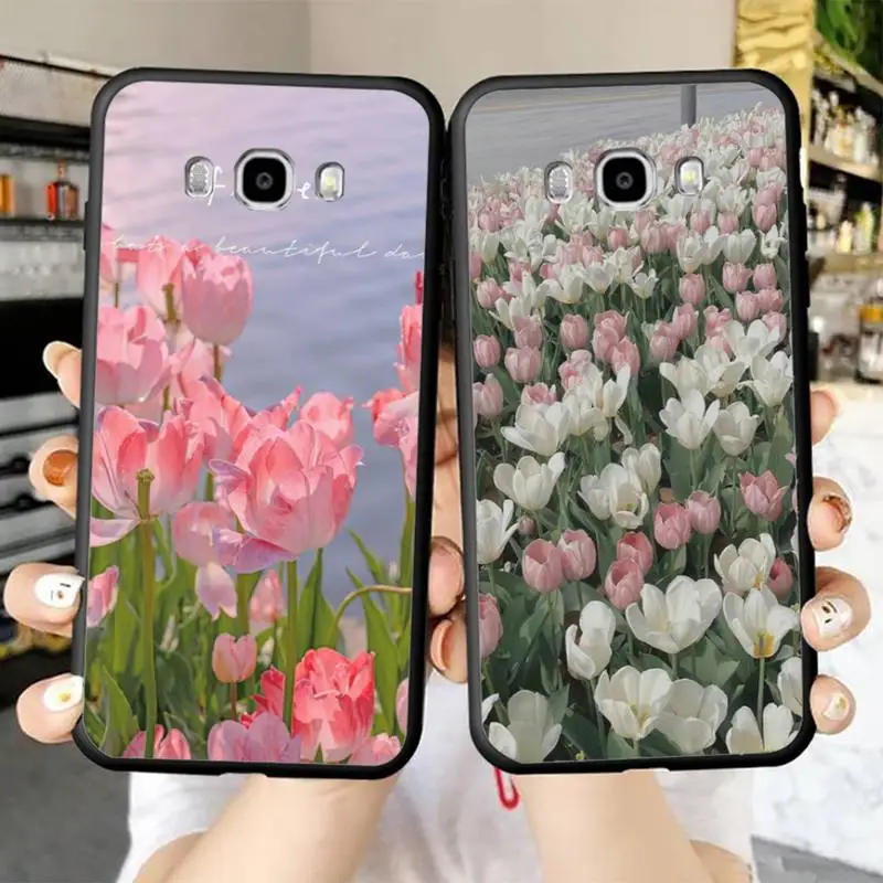

tulips flower Phone Case for Samsung J 2 3 4 5 6 7 8 prime plus 2018 2017 2016 core