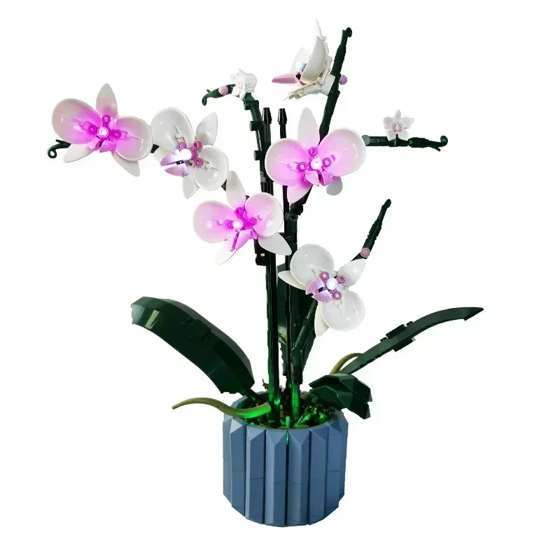 Набор строительных блоков Орхидея со светодиодной подсветкой 10311