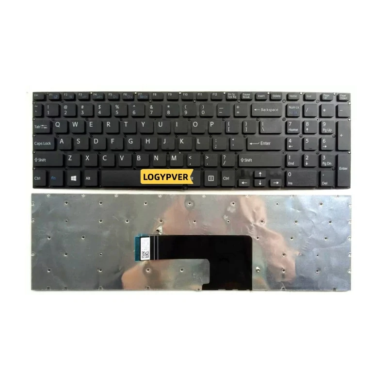 Клавиатура США для ноутбука Sony Vaio Fit15 SVF15 SVF151 SVF152 SVF153 SVF154 SVF15E SVF152C29M SVF152A29V