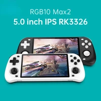 portable video game console rgb10 max 2 5 inches suitable for ps1 psp n64 3d rocker 30000 retro game player free shipping