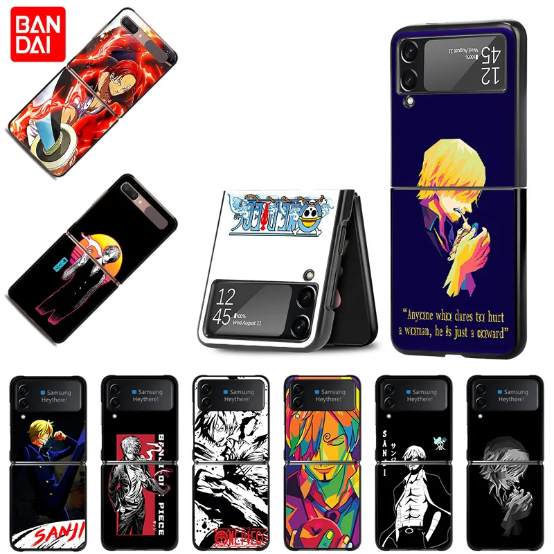 

Чехол для телефона Samsung Z Flip 3 5G Galaxy Z Flip3 Vinsmoke Sanji Shanks, цельный жесткий защитный чехол с рисунком