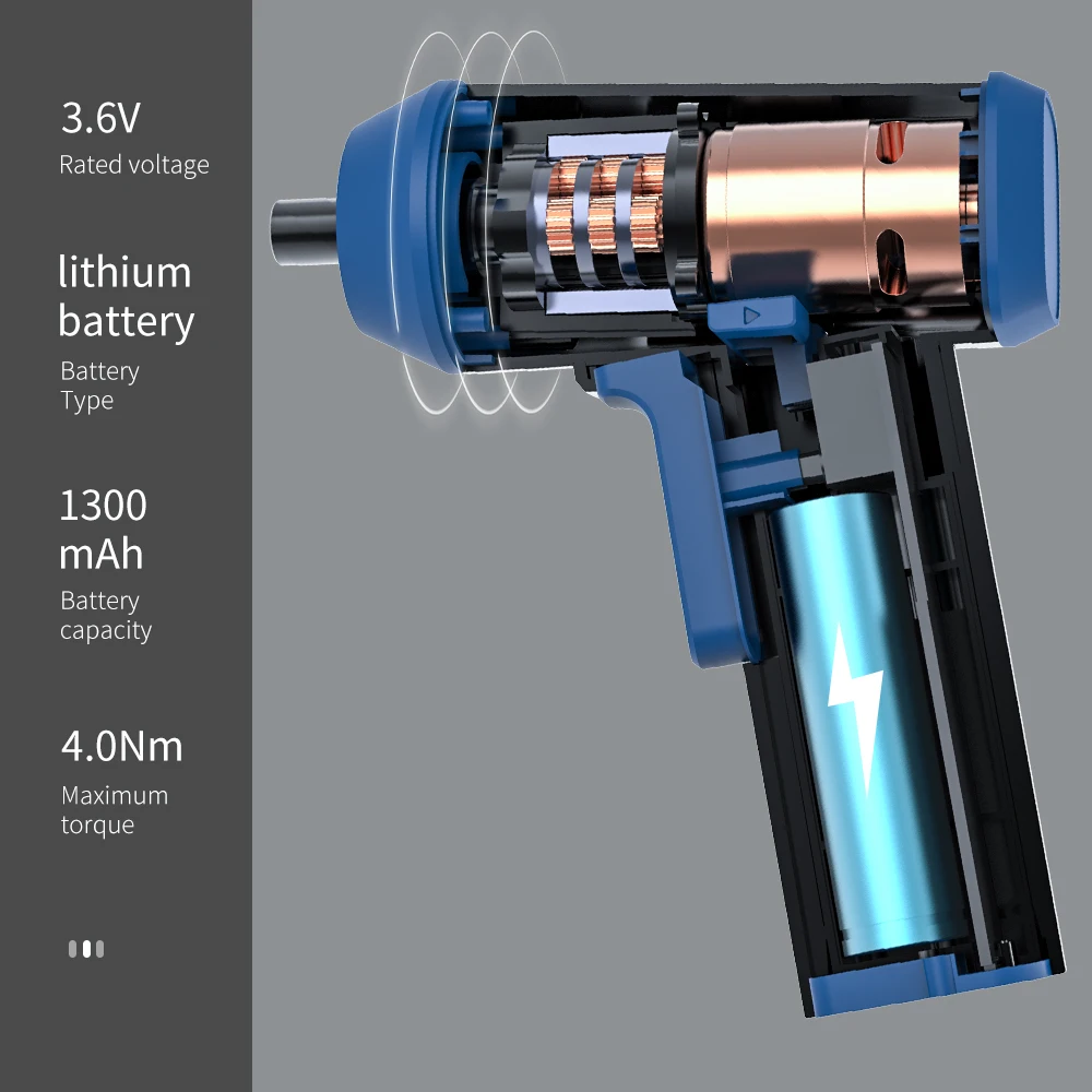 Электрическая отвертка 37 в 1 прецизионный набор электроинструментов