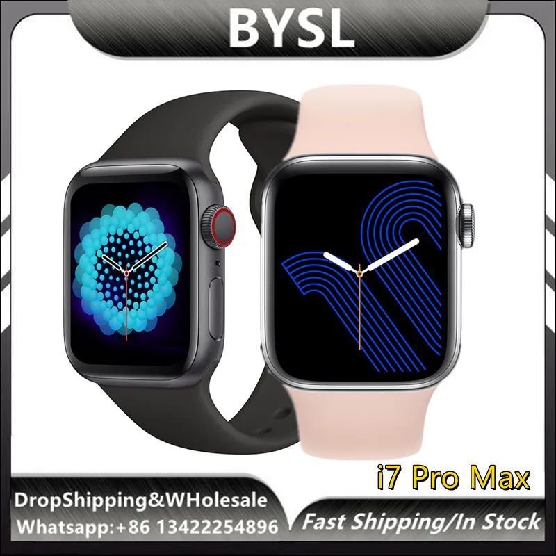 New IWO 14 Max Series 7 Smartwatch Bluetooth Call Heart Rate Waterproof Sport i7 PRO MAX Watch PK IWO 13 PRO W27 W37 X8 MAX X7