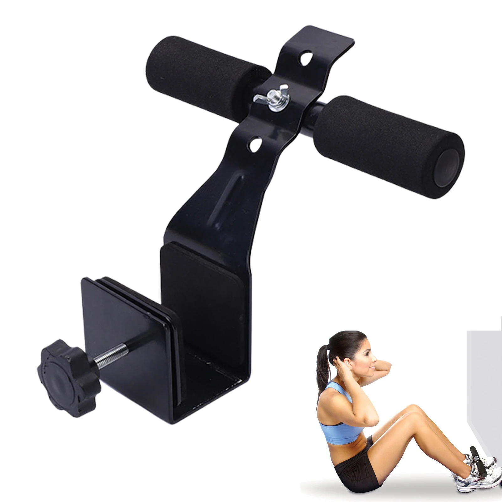 

Door Way Situp Bar Adjustable Door Sit-up Exercise Bar Abs Workout Bar Fits Any Door Perfect For Home Work Or Travel