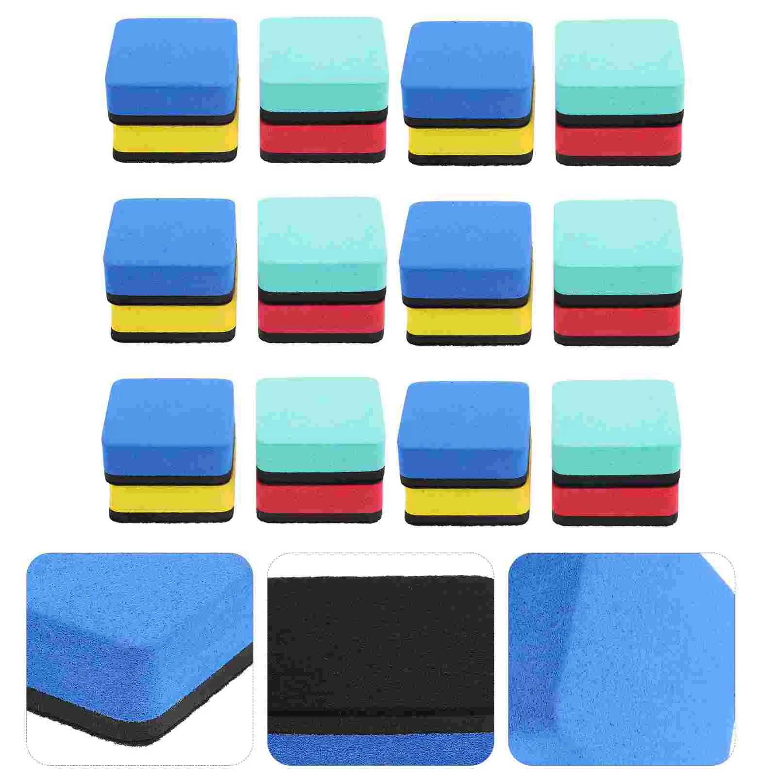 

24 шт., портативные Ластики для школьных принадлежностей