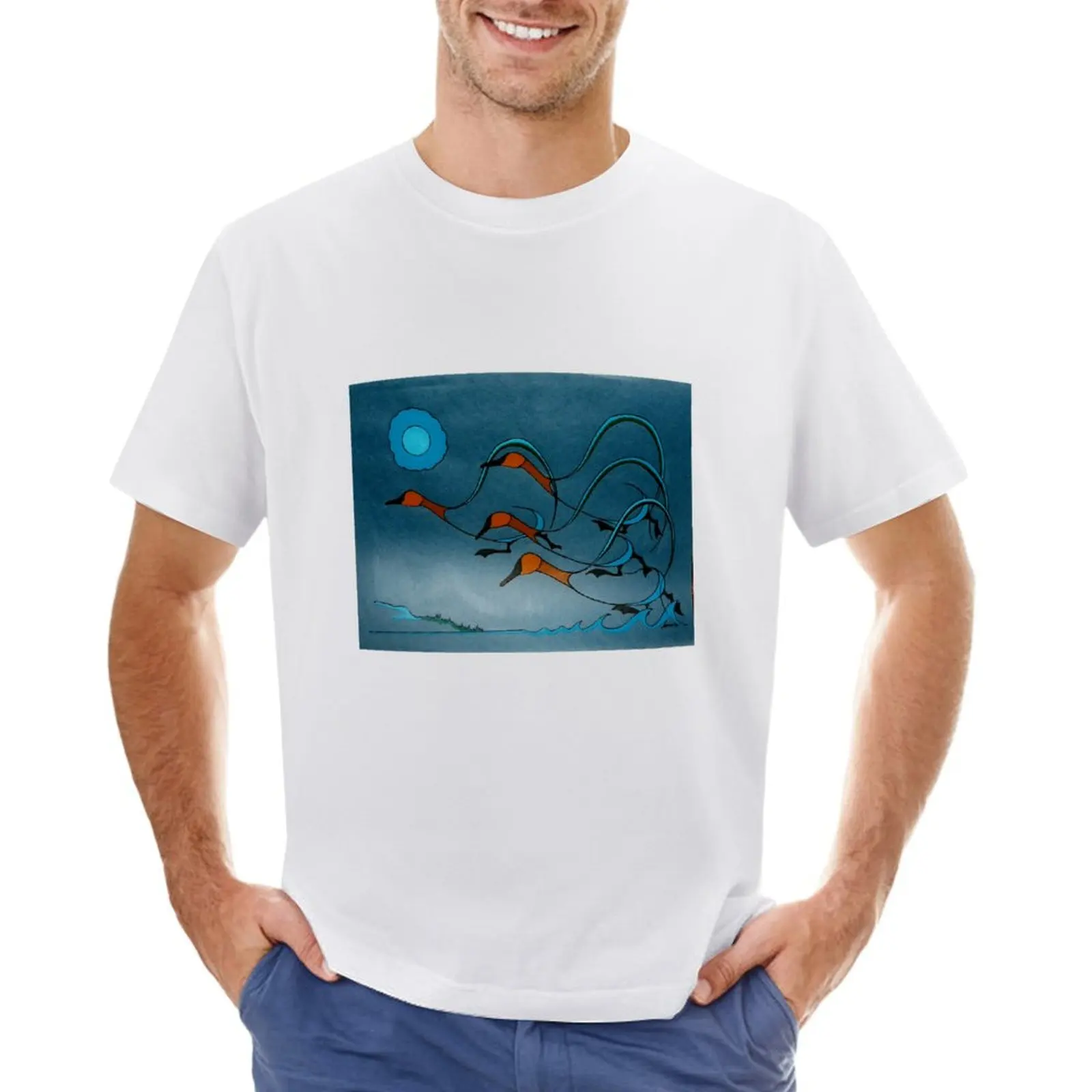 Футболка с коротким рукавом для мужчин в Южную клетку