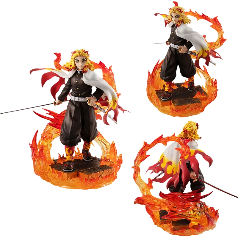 

Фигурка из аниме «рассекающий демонов», оригинальная экшн-фигурка Rengoku Kyoujurou GEM SERIES, игрушки для детей, подарок, Коллекционная модель, украшения