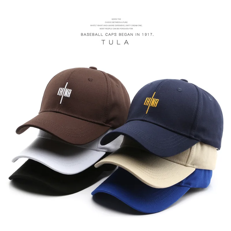 

Baseball Cap for Men Women Cotton Letter Embroidery Summer Adjustable Sun Hat Solid Color Casual Tennis Outdoor Sport Sunscreen
