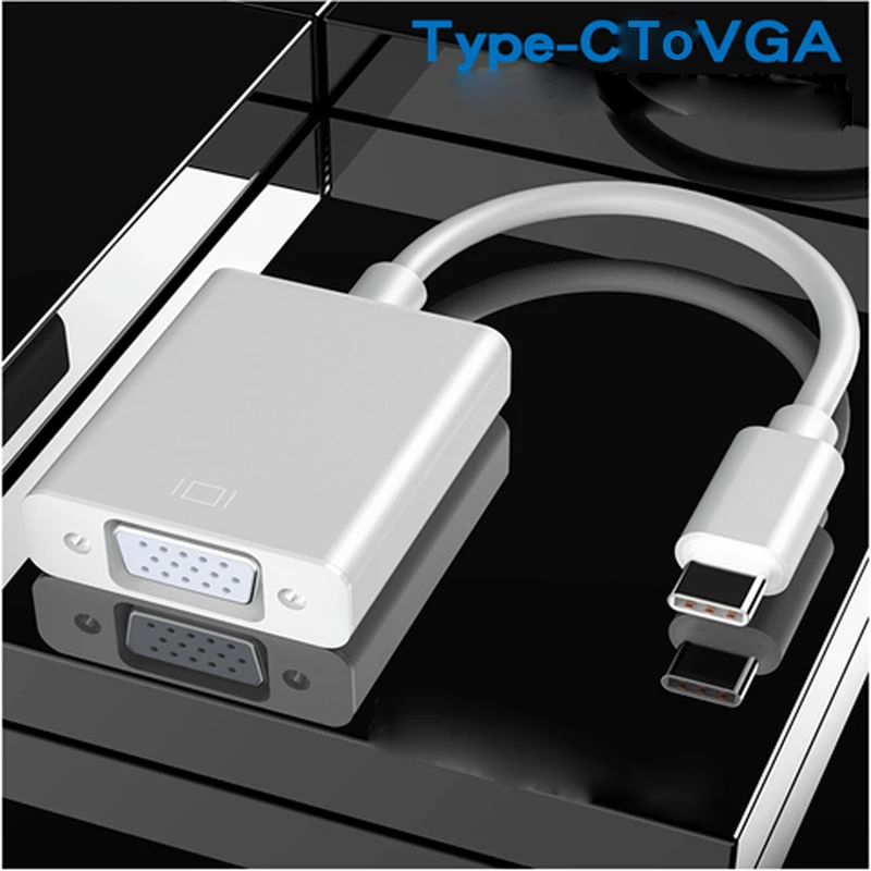 

Кабель-адаптер usb 3.1 Type-C на VGA для MacBook Pro MacBook Air 2019