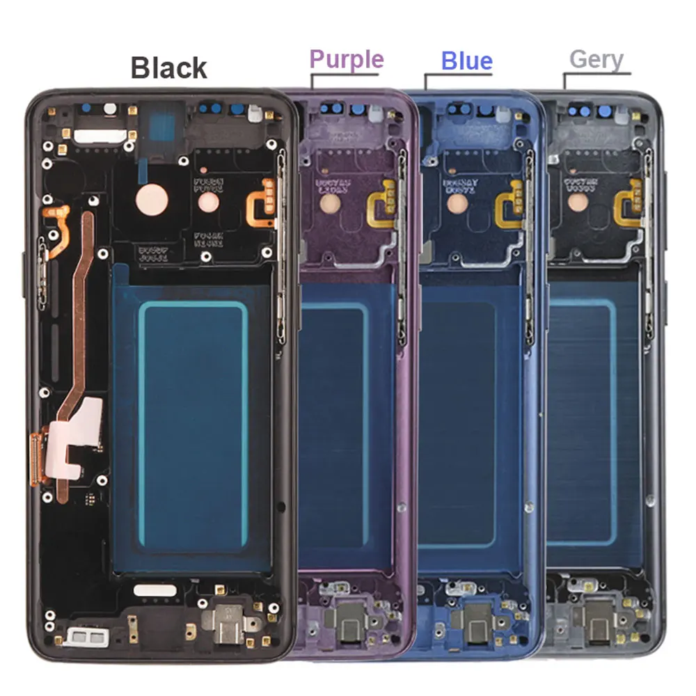 Original AMOLED With Frame for Samsung Galaxy S9 PLUS G965A G965U G965F LCD display touch screen with dots or line assembly enlarge