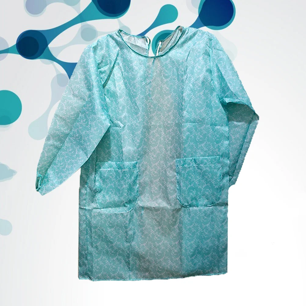 

Apron Waterproof Cooking Apron Protection Coveralls for Home Doctors Adults Supplies