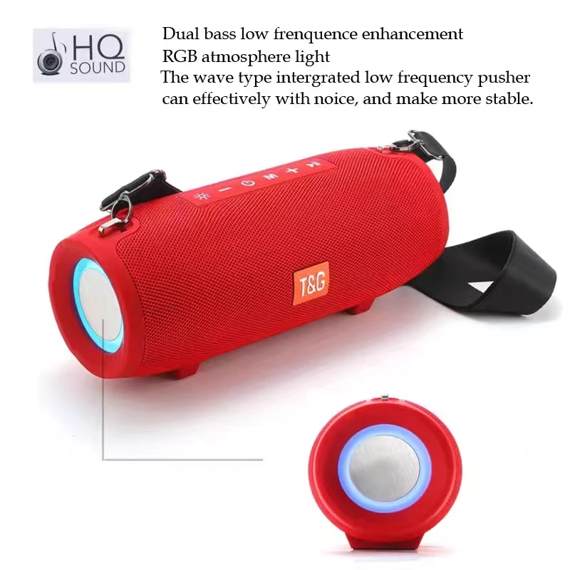

Caixa De Som Portable Square Dance 40W High Power LED 3600mAh Wireless Stereo FM Subwoofer Music Center Bluetooth Speaker