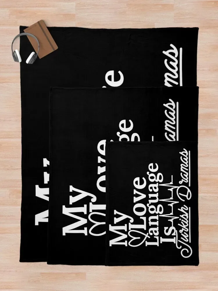 Одеяло мой любимый язык-турецкие драмы одеяло для кемпинга винтажные теплые