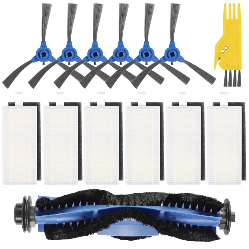 

Сменная роликовая щетка, боковая щетка, фильтры НЕРА, совместимые с Eufy 11S 15C 30C 35C аксессуары для робота-пылесоса