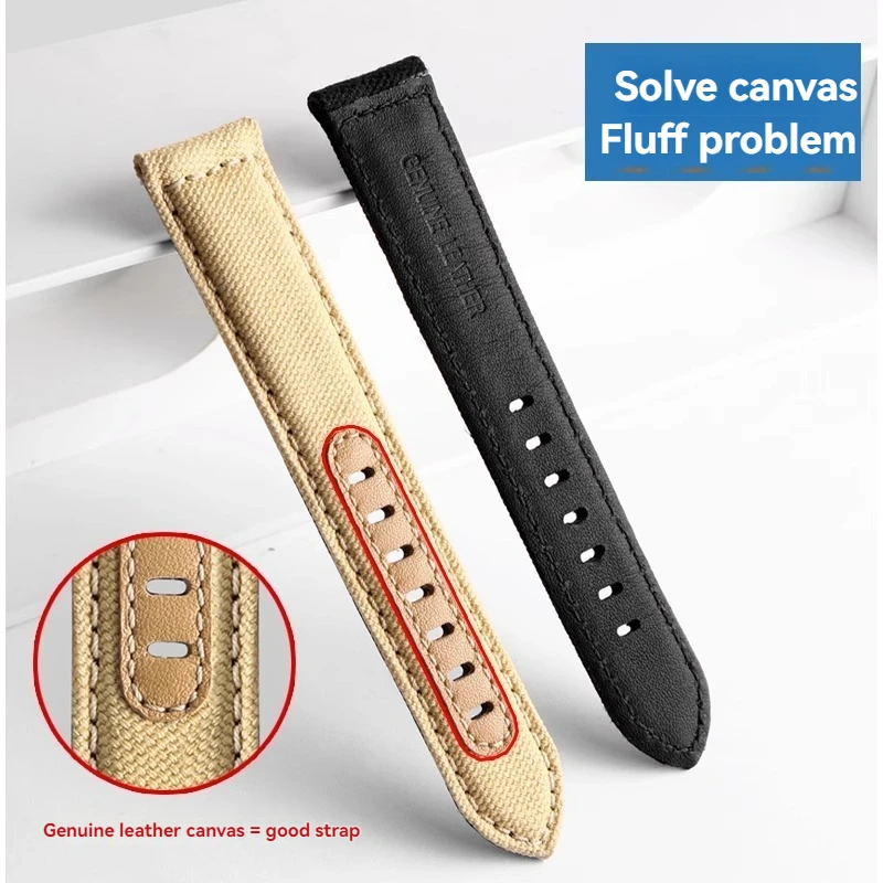Фото Для TIMEX Expedition T49963 T49961 T49962 серии кожаный мужской ремешок для часов из воловьей кожи 20 мм 22 мм черный коричневый нейлоновый ремень браслет №3