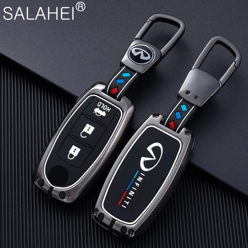 

Luminous Car Key Case Cover Smart Remote Keychain Shell For Infiniti FX35 FX37 FX50 G25 G35 G37 JX35 M35 M37 M45 Q70 Accessories