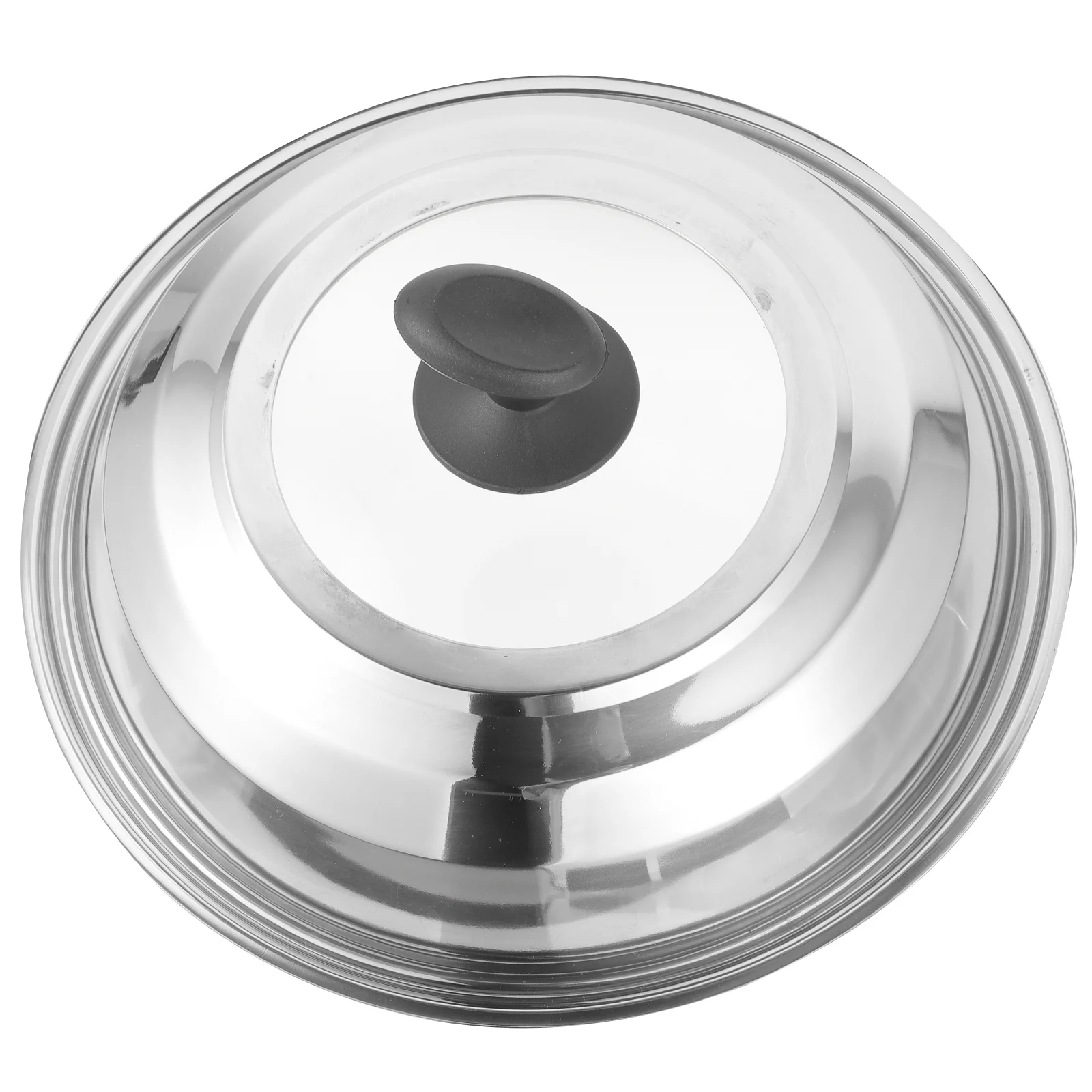 Portable Anti-scald Kitchen Pot And Pan Lid Handled Pan Lid Stainless Steel Pot Lids for Pot Cooking Frying Pan Kitchen