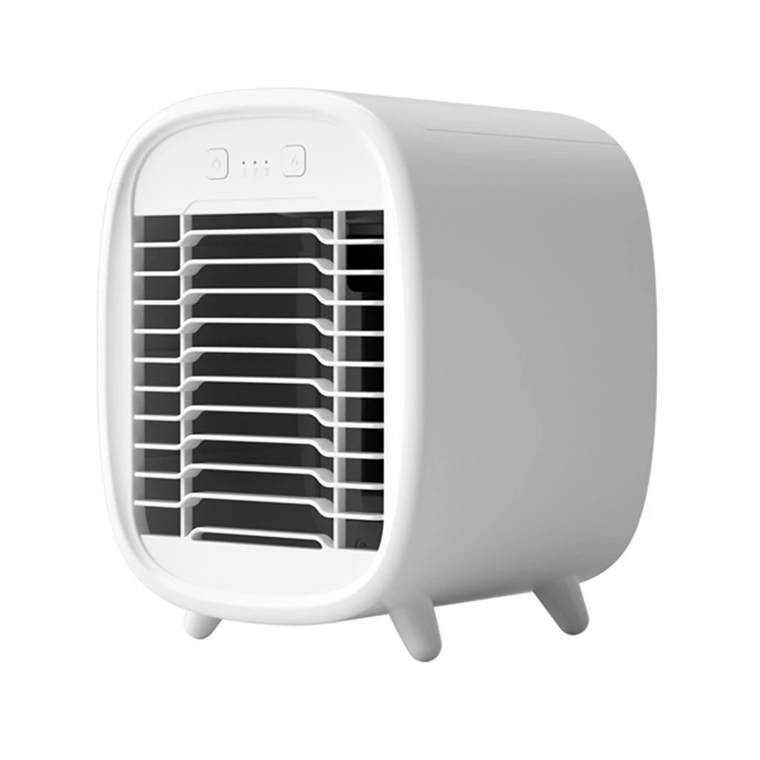 

Портативный вентилятор охлаждения воздуха, мини-кондиционер для дома, многофункциональный увлажнитель-очиститель воздуха, USB-вентилятор д...