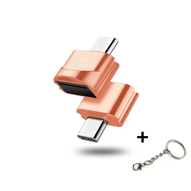 

3.1 High Speed OTG Type-C Card Reader USB-C TF Micro SD Adapter TF Micro-SD Otg Phone Adapters micro sd card reader mini