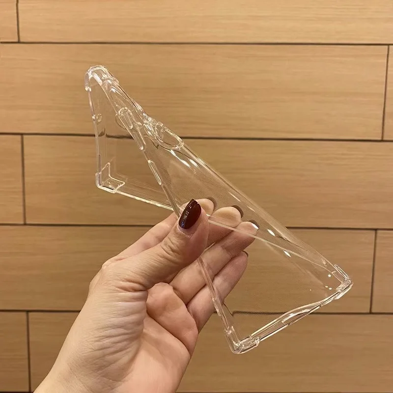 Soft Case For Samsung Galaxy S23 Ultre S22 S21 S20 Fe S10 S9 S8 Plus Note 20 10 Shockproof Clear Lens Protection Tpu Cover