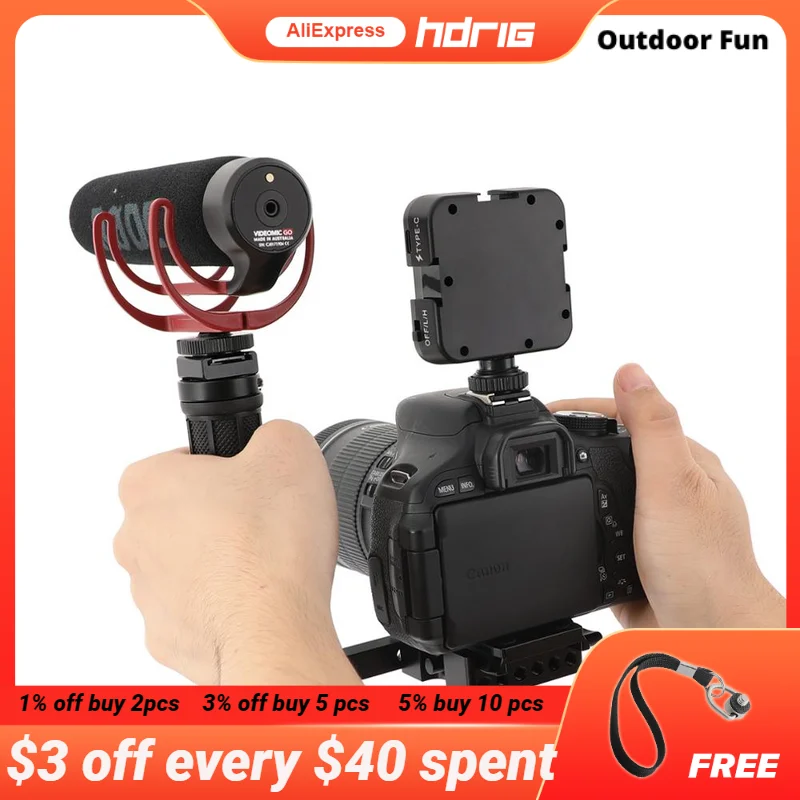 

Держатель HDRiG для камеры с резиновой ручкой, опорная пластина Manfrotto QR для универсального штатива для Dslr камеры s 577/ 501/ 504/ 701